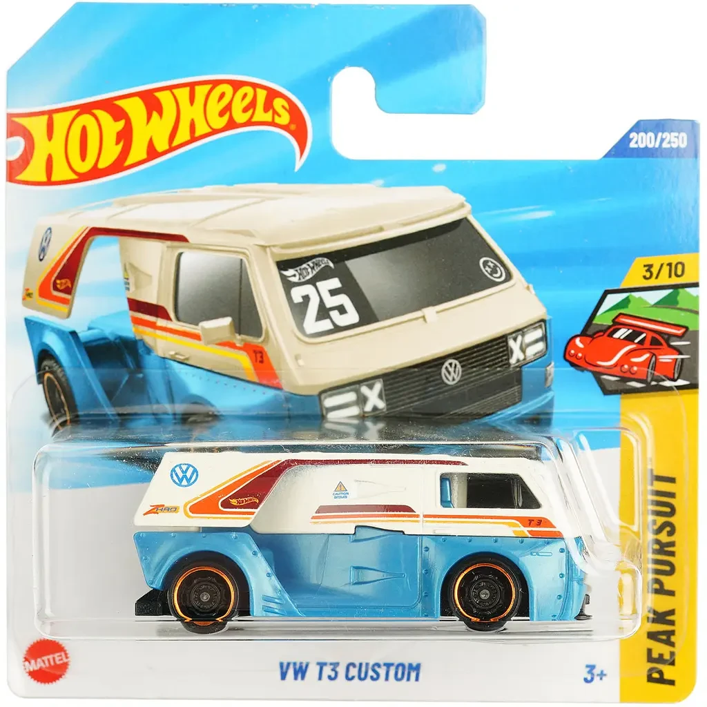 Машинка Хот Вілс 1:64 VW T3 Custom колекція Peak Pursuit Hot Wheels Mattel JBB21