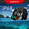Смарт годинник Apex Fit M03 Black (дзвінки, пульсометр, оксиметр), фото 8