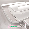 Світлодіодний світильник MONICA 75W AL6117-1ARD білий Ardero 3000-6000K 3550Lm квадратна люстра 420х420х45мм, фото 5