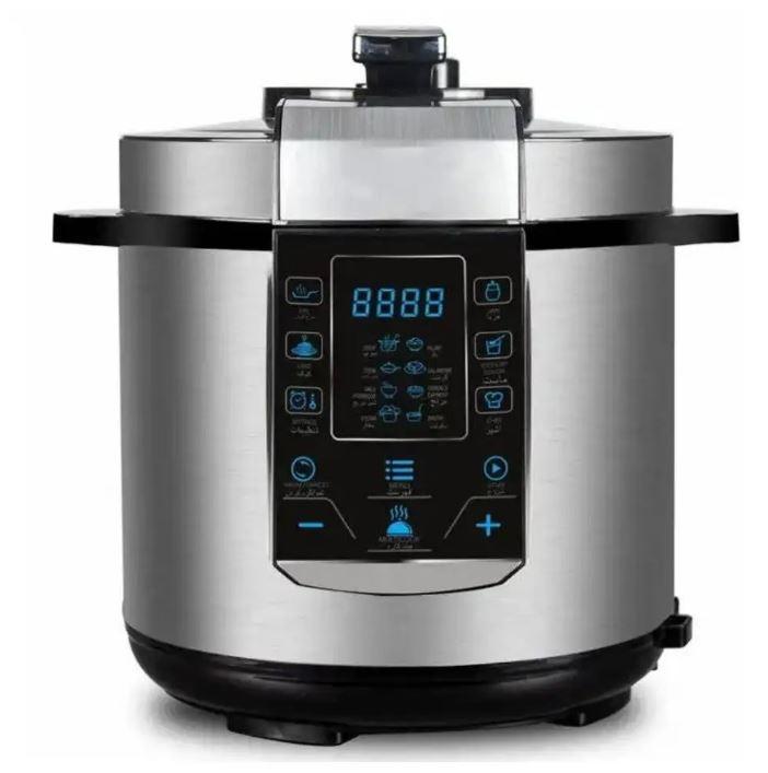 Мультиварка скороварка Hoffmans HM-718 з дисплеєм на 14 програм 6 л електрична для дому 1000 Вт