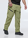 Карго з нейлону та кишенями на блискавці "Апачі", хакі, фото 4