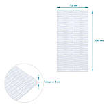 Самоклеюча 3D панель 3080x700x5мм Біла Кладка SW-00001759, фото 4