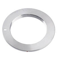 Перехідне кільце адаптер об'єктива M42 — AI Nikon, silver