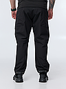 Карго з нейлону та кишенями на блискавці "Апачі", чорний, фото 4