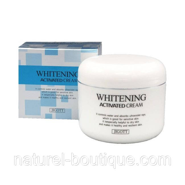 Крем JIGOTT для обличчя WHITENING ACTIVATED освітлювальний 100 мл, фото 1