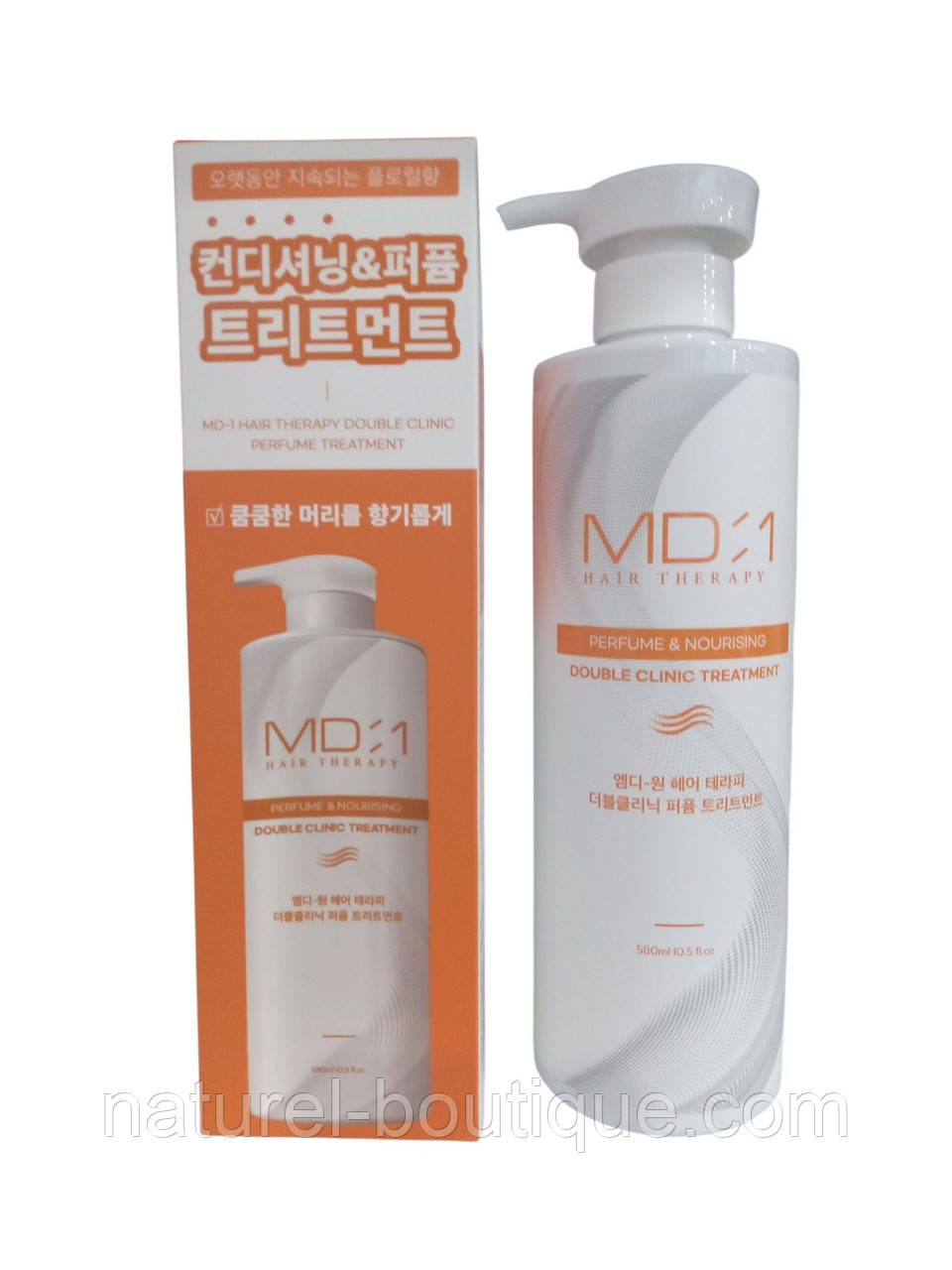 Кондиціонер-маска MD:1 Double Clinic проти випадіння волосся 580 мл, фото 1
