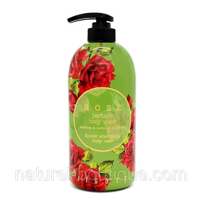 Парфумований гель JIGOTT для душу Rose Perfume з ароматом троянди 750 мл, фото 1