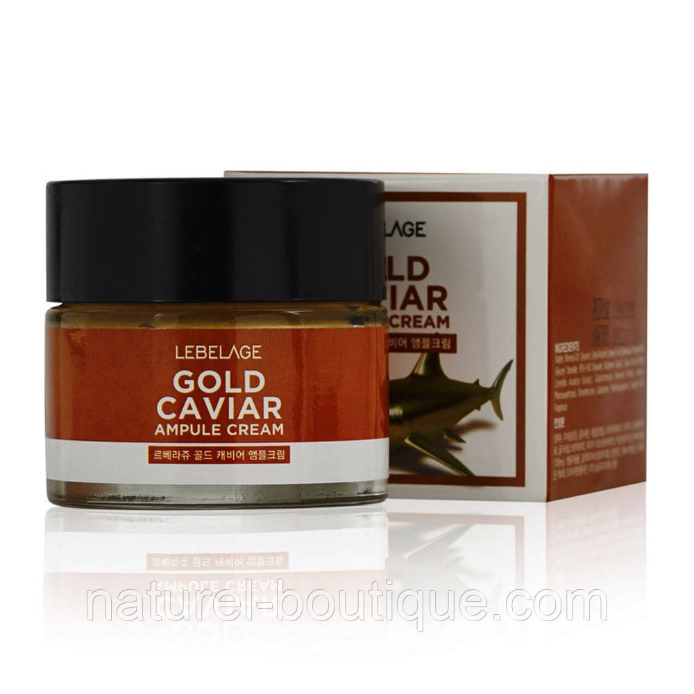 Крем LEBELAGE для обличчя Ampule Cream Gold Caviar 70 мл, фото 1