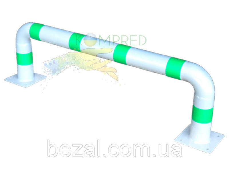 Відбійник бар'єр паркувальний металевий, фото 1