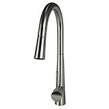 Змішувач для кухні Globus Lux LAZER GLLR-1033-StSTEEL, фото 3