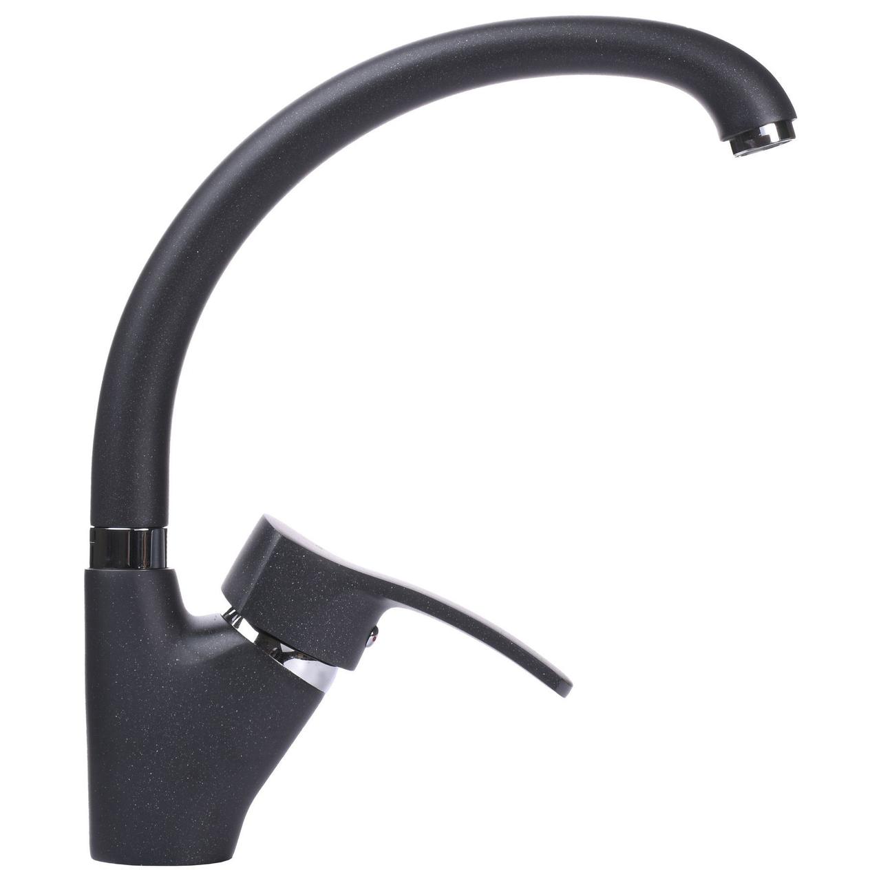 Змішувач для кухні Globus Lux QUEENSLAND GLQU-0203S-BIG-1-ONIX, фото 1