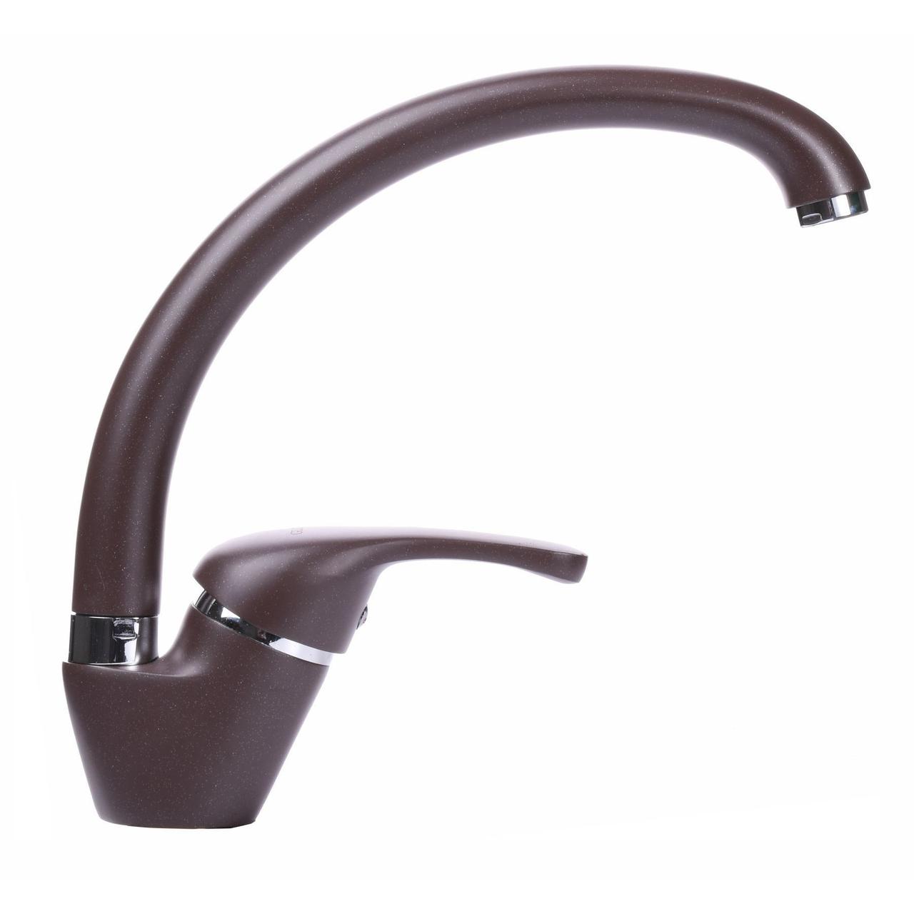 Змішувач для кухні Globus Lux Solly GLSO-0203S-6-MARONE, фото 1