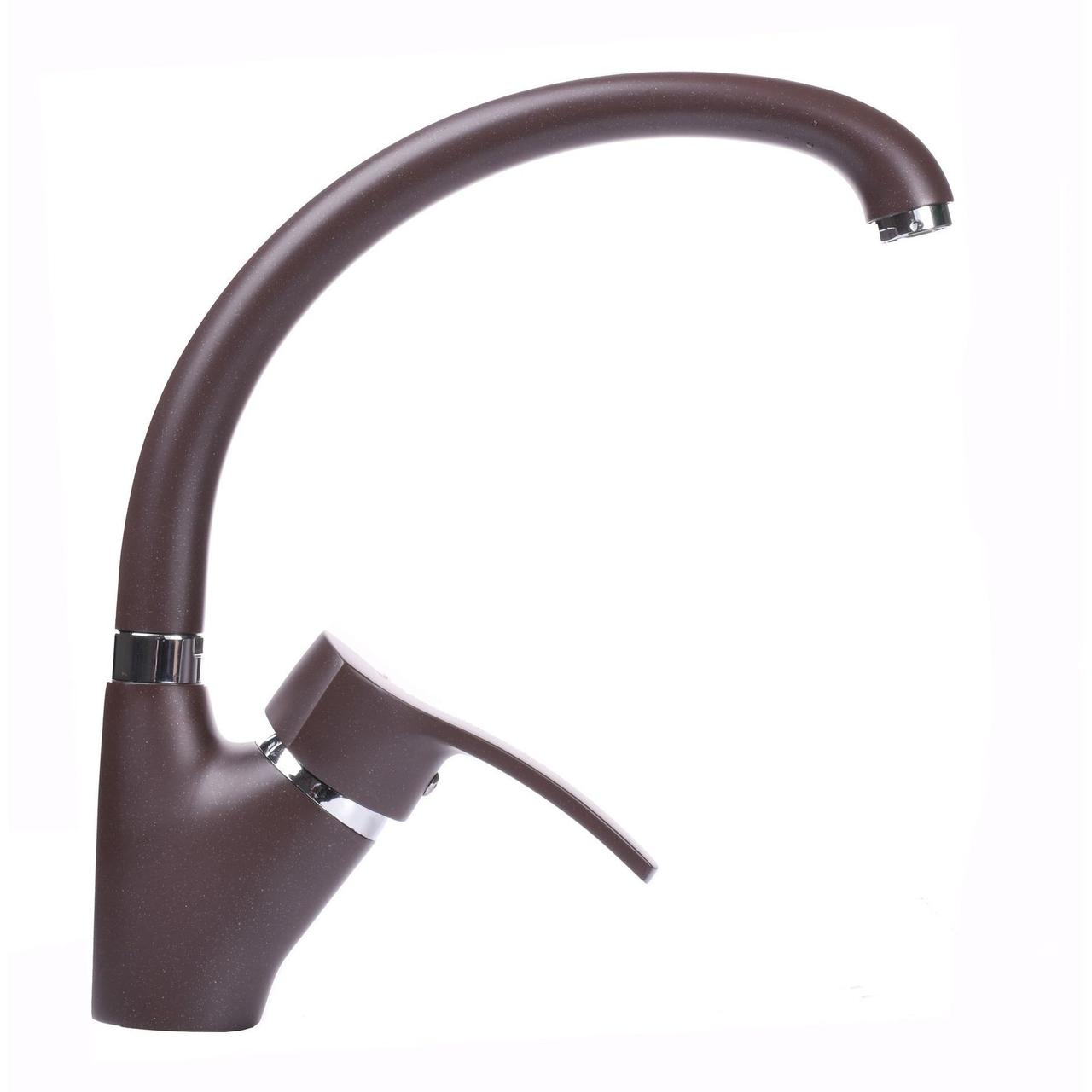 Змішувач для кухні Globus Lux QUEENSLAND GLQU-0203S-BIG-6-MARONE, фото 1