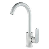 Змішувач для кухні Globus Lux Laguna GLA-0203SL-7-WHITE, фото 2