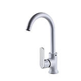 Змішувач для кухні Globus Lux Laguna GLA-0203SL-7-WHITE, фото 3