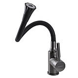 Змішувач для кухні Globus Lux Lazer GLLR-0203SA-GP-B01, фото 7