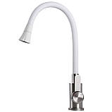 Змішувач для кухні Globus Lux WIEN SBT2-203SA-W07, фото 5