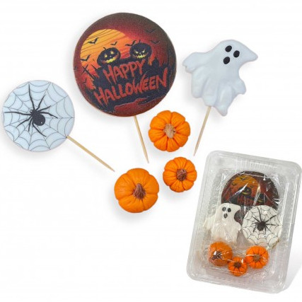 Набір цукрових прикрас "Хелловін №2"