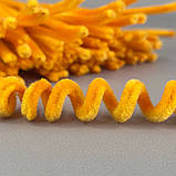 Пухнастий дріт (синель) 30 см - морквяний, фото 2