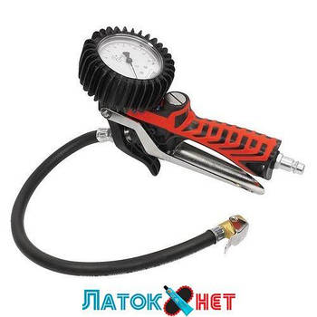 Пістолет для накачування шин довжина шланга 400 мм 25/Flex манометр 80 мм AH1715254A Ani
