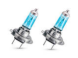 Комплект галогенових ламп PHILIPS 12972WVUSM H7 55W 12V PX26d WhiteVisionUltra +60%(4200K), фото 3