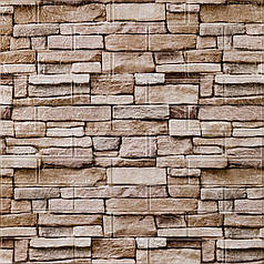 Самоклеюча 3D панель 700х770х3мм Катиринославська цегла (344-3) SW-00001383