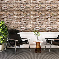 Самоклеюча 3D панель 700х770х3мм Катиринославська цегла (344-3) SW-00001383, фото 5