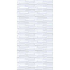 Самоклеюча 3D панель 3080x700x5мм Біла Кладка SW-00001759
