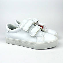 Дитячі кросівки білі для дівчинки демісезонні тм Apawwa