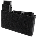 Велкро підсумок інтегрований Condor SPECTER KANGAROO POCKET 221238 Graphite (Сірий), фото 5