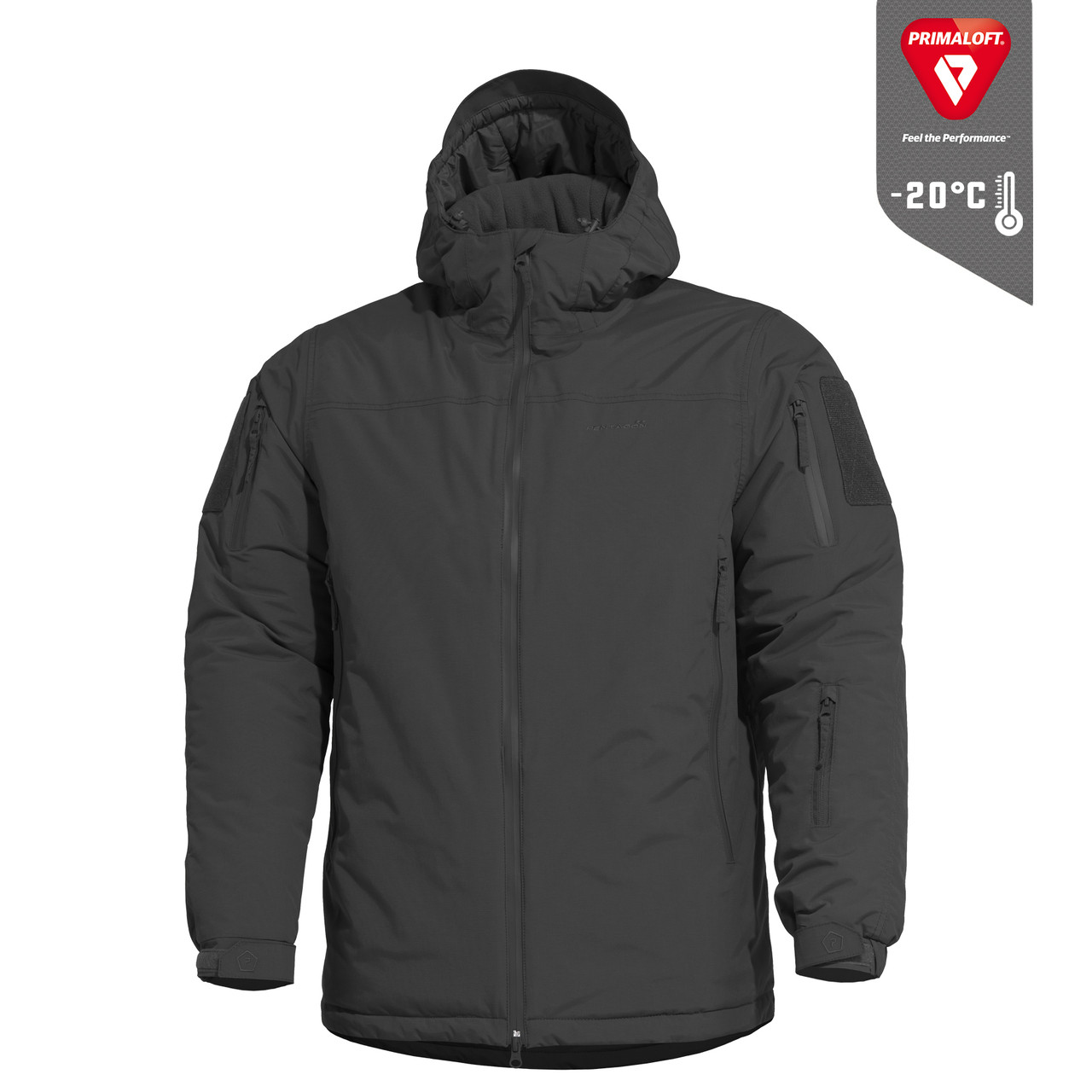 Зимова мембранна куртка Pentagon LCP VELOCITY Ultimate Level 7 PrimaLoft K01007 Large, Чорний, фото 1
