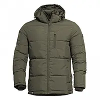 Утеплена зимова куртка Pentagon Taurus Puffer Jacket K08050 Medium, RAL7013 (Олива)