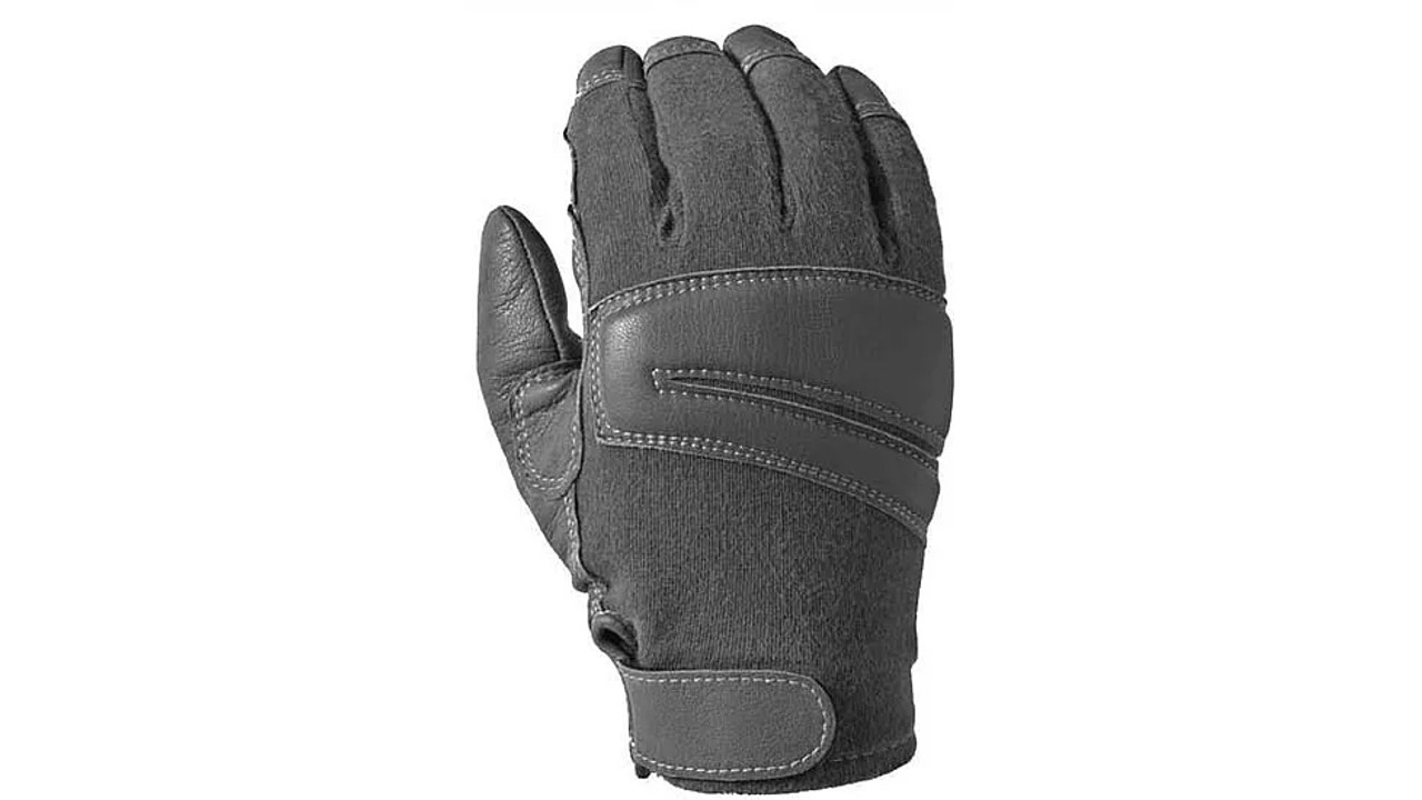 Бойові утеплені вогнетривкі рукавички HWI Cold Weather Combat Touchscreen Glove CWCG100B X-Large, Чорний, фото 1