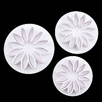 Плунжер кондитерський для мастики з 3 соняшників