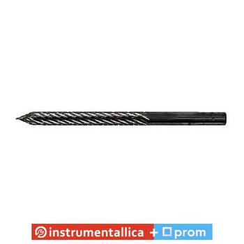 Фреза карбідна діаметр 6 мм KSTI загальна довжина 90 мм робоча частина 55 мм