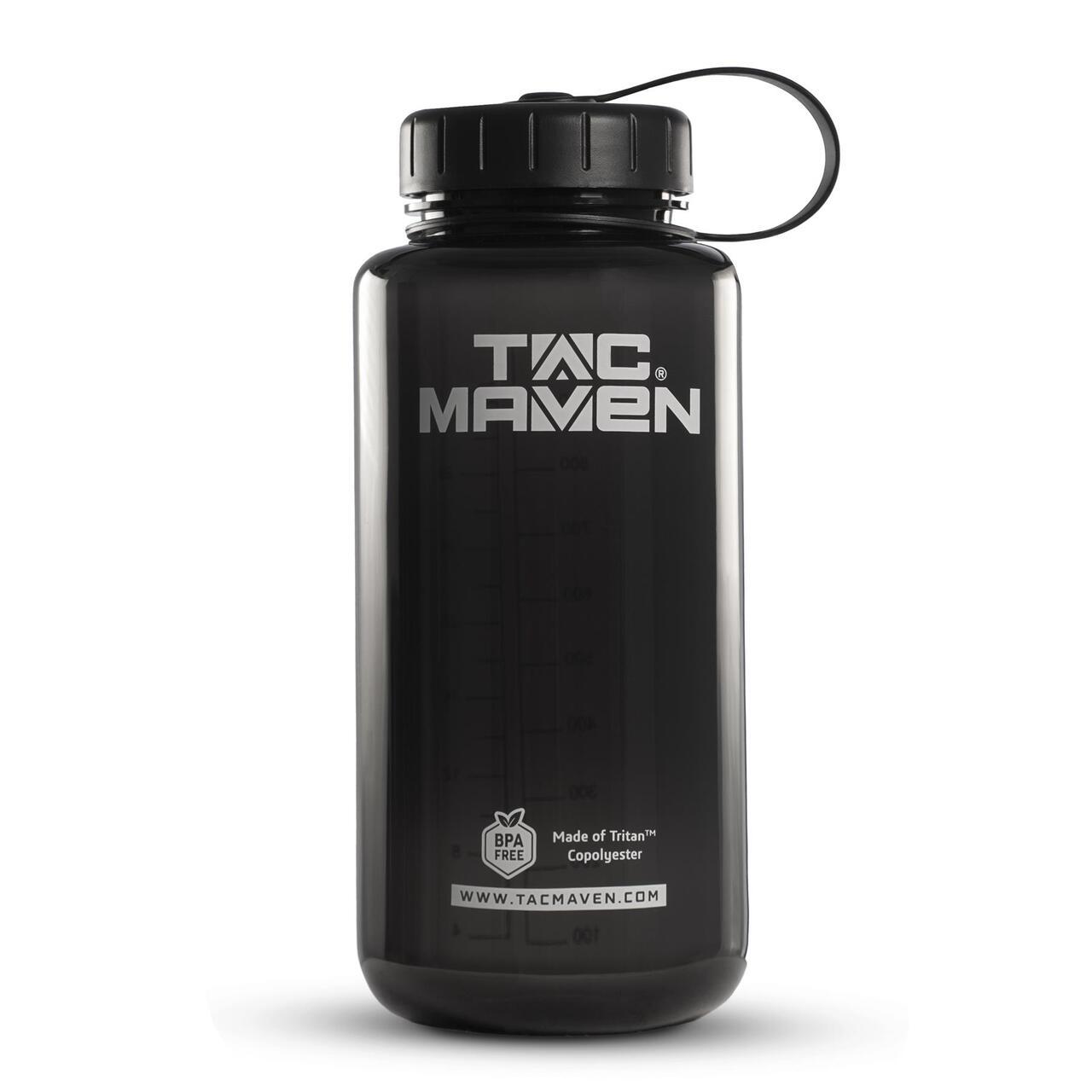 Пляшка для води Tac Maven NORMAN TRITAN® BOTTLE 1LT D19018/D19019 Чорний, фото 1