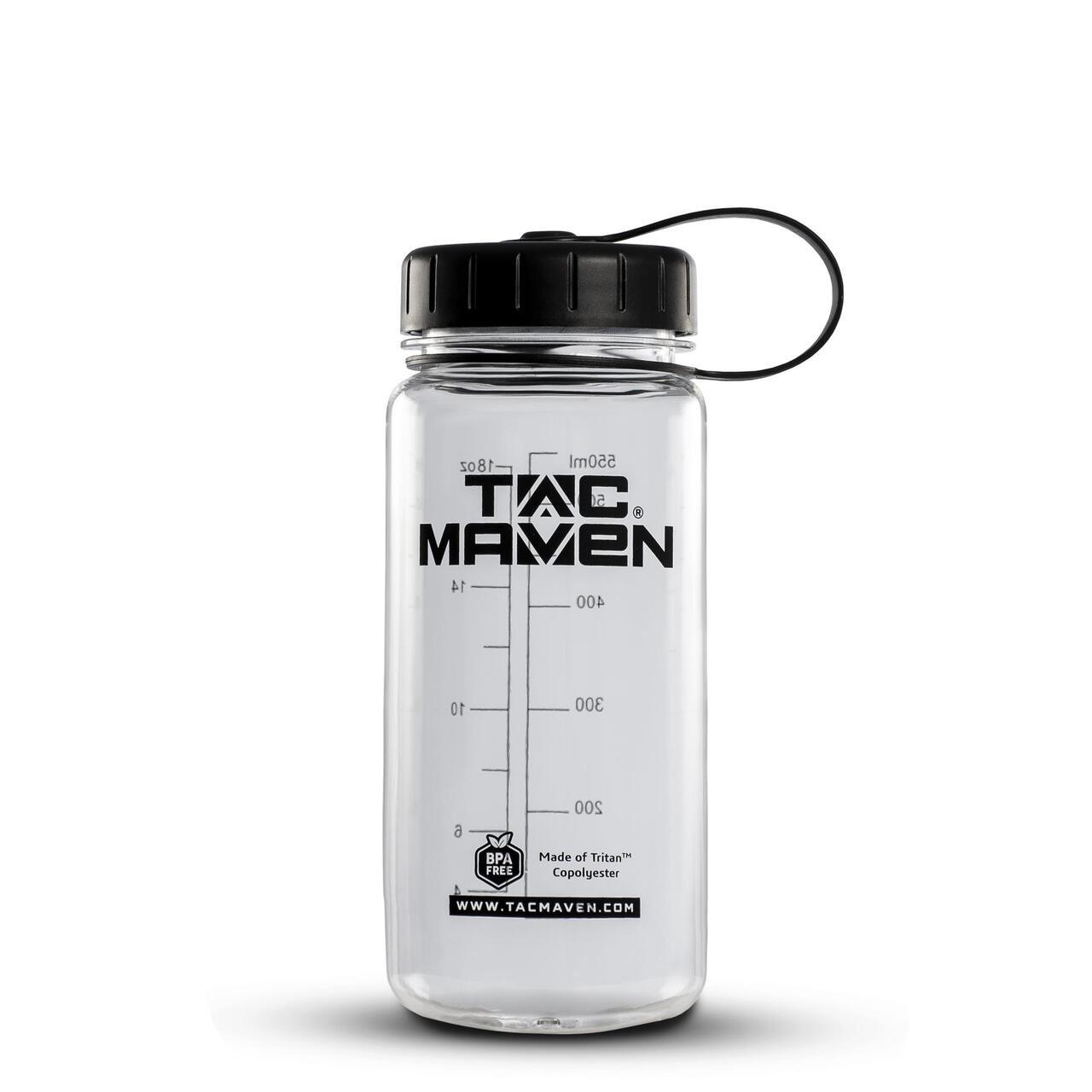 Пляшка для води Tac Maven NORMAN TRITAN® WATER BOTTLE 550ML D19011/D19016 Прозорий, фото 1