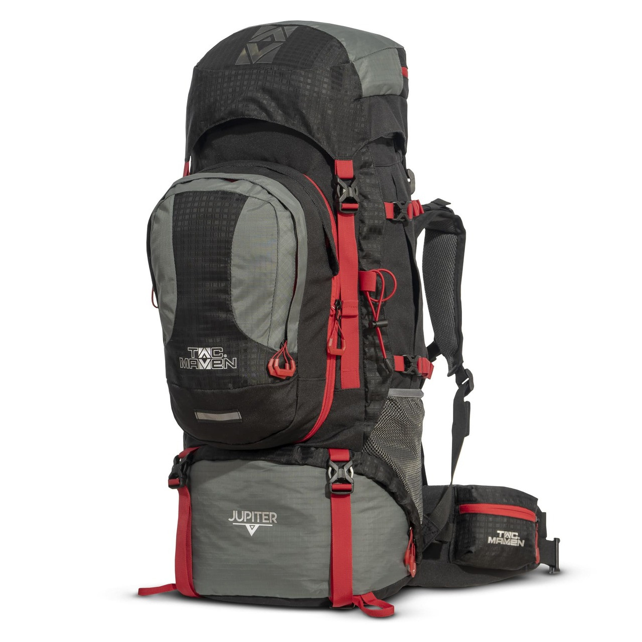 Туристический рюкзак Tac Maven JUPITER 60+10LT OUTDOOR BACKPACK D16009 Cinder Grey, фото 1