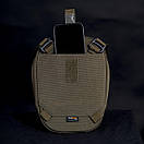 Плечевая сумка Pentagon CONSUL SLING VERTICAL POUCH K16114 RAL7013 (Олива), фото 5