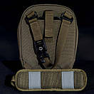 Плечевая сумка Pentagon CONSUL SLING VERTICAL POUCH K16114 RAL7013 (Олива), фото 6