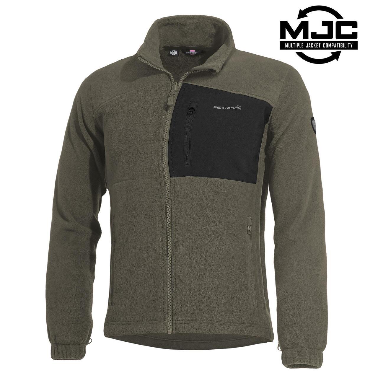 Жіноча флісова куртка Pentagon ATHOS 2.0 WOMAN FLEECE JACKET K08061 Small, RAL7013 (Олива), фото 1