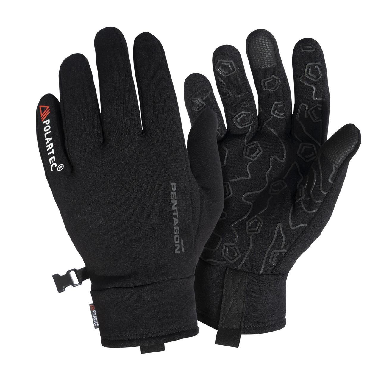 Зимові рукавички Pentagon URSUS POWER STRETCH POLARTEC® GLOVES P20034 Large, Чорний, фото 1
