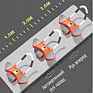 Автоматичний тренажер для живота, коліщатко для живота з подушечкою для пуш-апу WR-89, фото 5