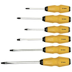 Набір ударних викруток Topex (6 шт.) (39D504)