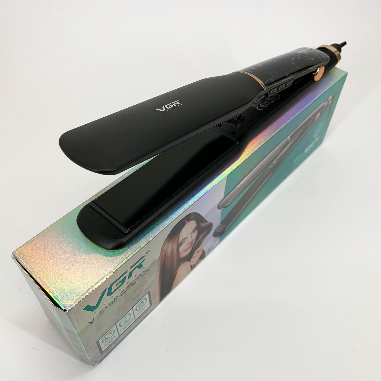 Праска для догляду за волоссям VGR V-519S, Випрямляч праска щипці Плойка випрямляч IO-94, фото 1