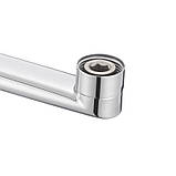 Змішувач латунний для ванни Lidz Astra 005 з поворотним виливом (з душовим гарнітуром) (k35) LDAST005CRM48088, фото 6