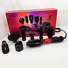 Фен з регулятором потужності і температури VGR 8 в 1 V-488, Фен для різних типів волосся BP-81, фото 9