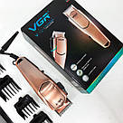 Чоловічий тример для окантовки VGR V-131, Машинка для стрижки волосся і гоління Тример скронь RC-12, фото 6