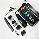 Профі машинка для стрижки волосся Gemei, Машинка для стрижки з безліччю насадок Підстригальна DR-84, фото 7