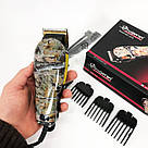 Провідна потужна машинка для стрижки волосся GEMEI GM-1018, Тример з регульованою довжиною OS-45, фото 8